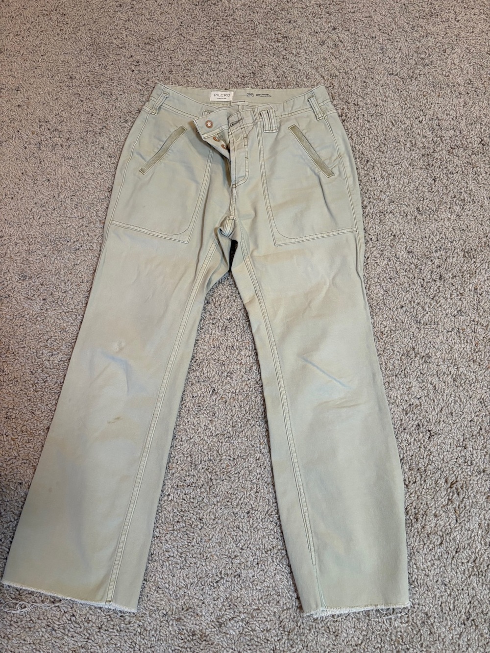 Pilcro khaki pants size 26